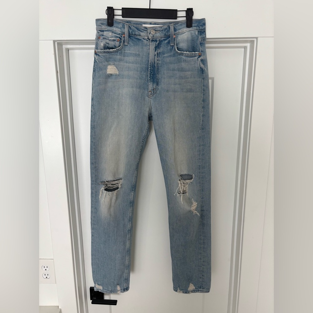 MOTHER high waisted rider skimp